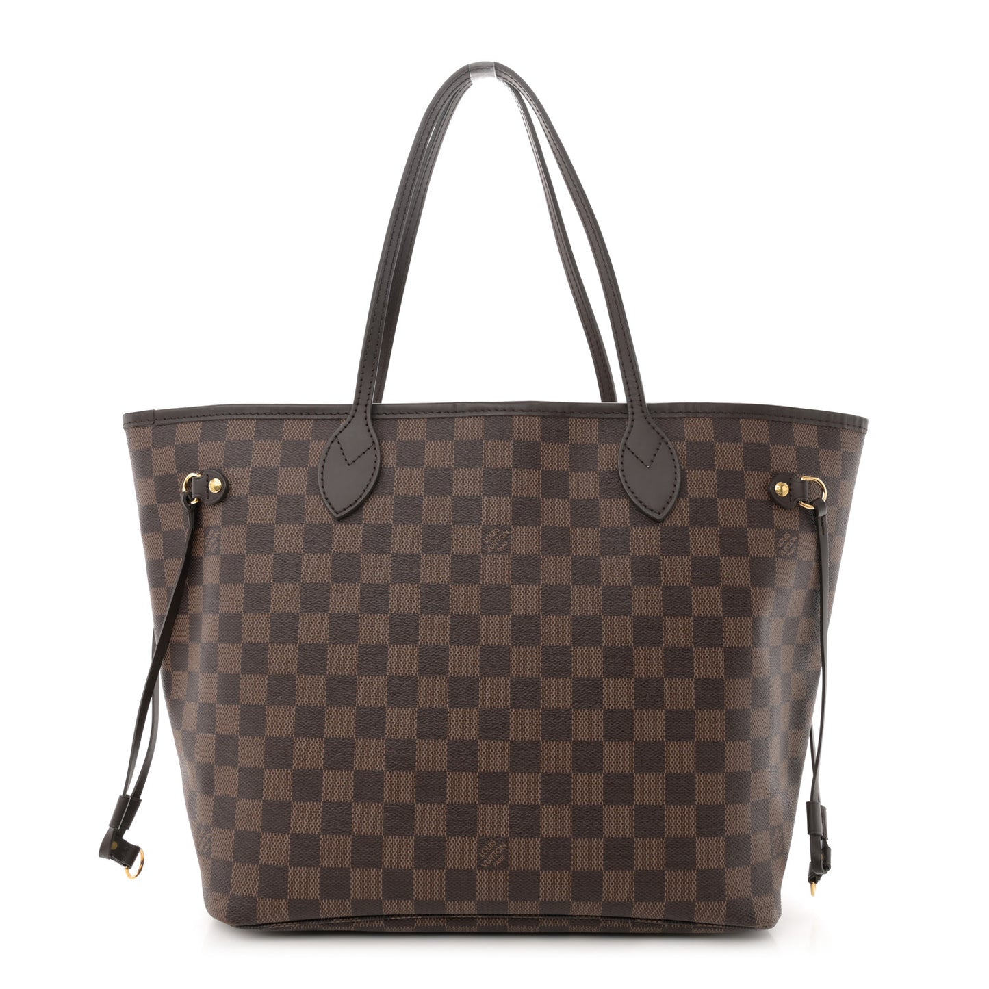Damier Ebene Neo Neverfull MM Rose Ballerine