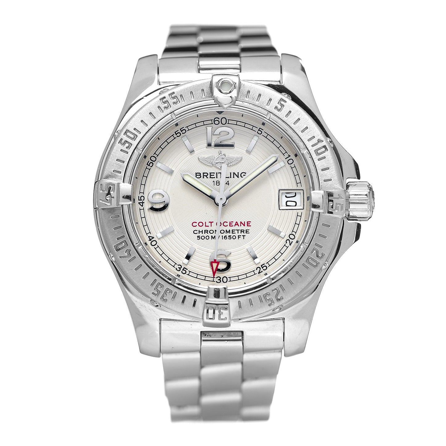 Stainless Steel 33mm Colt Oceane Quartz Watch A77380