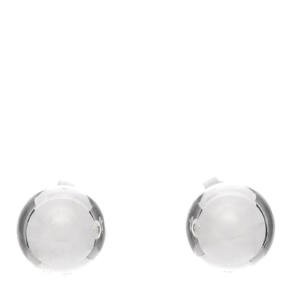 Tiffany Sterling Silver 10mm HardWear Ball Earrings 1 of 4