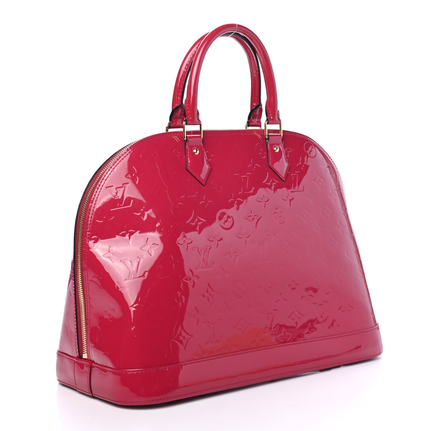 Louis Vuitton Vernis Alma GM Rose Indien 2 of 4