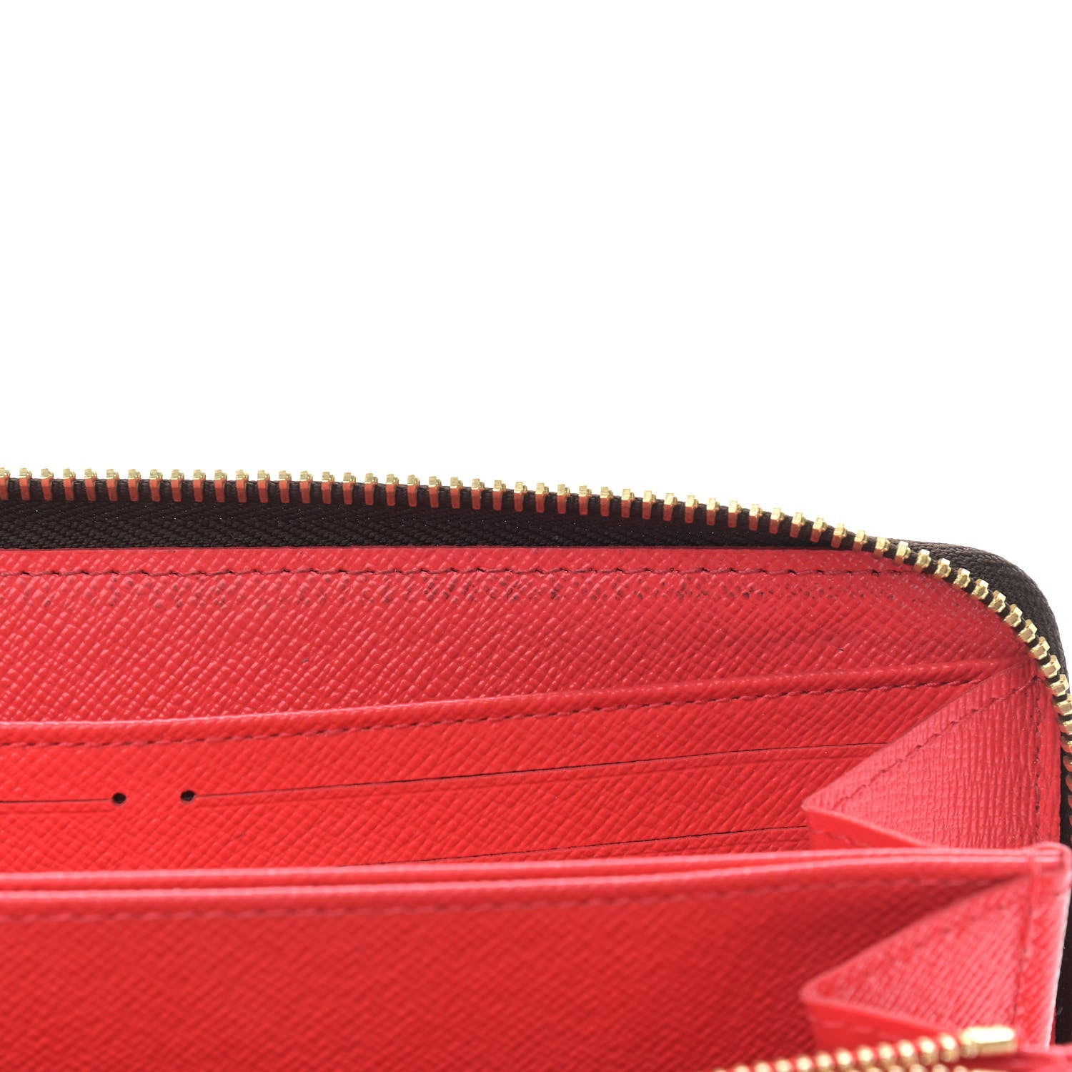 Louis Vuitton Damier Ebene 2016 Christmas Animation Zippy Wallet Rouge 8 of 10