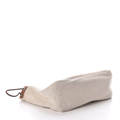 Hermes Canvas Barenia Fourbi 25 MM Pouch Naturel Fauve 5 of 9