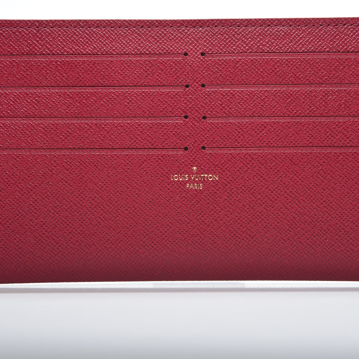 Louis Vuitton Calfskin Felicie Card Holder Insert Fuchsia 8 of 8
