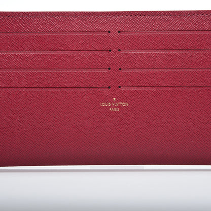Louis Vuitton Calfskin Felicie Card Holder Insert Fuchsia 8 of 8