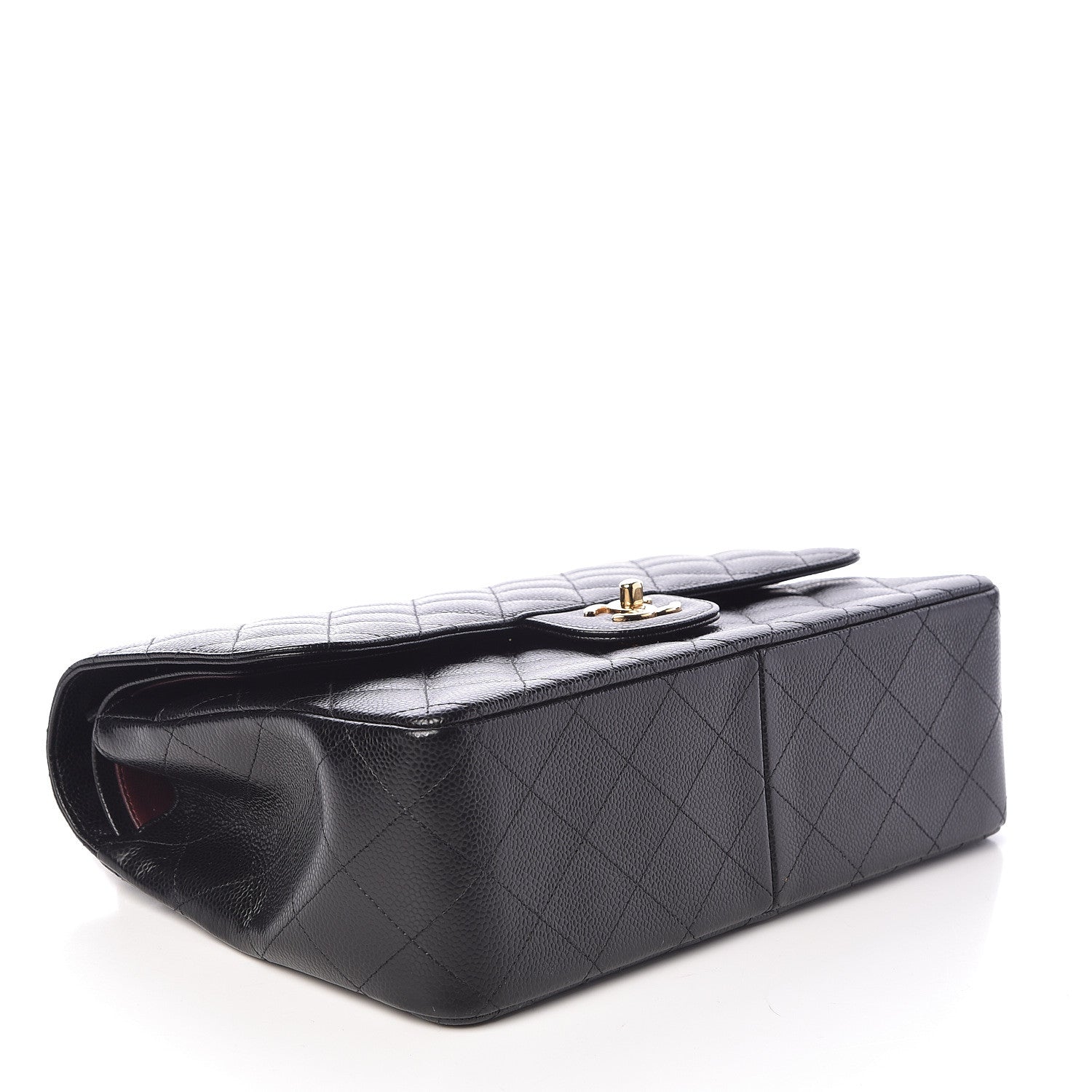 Chanel Caviar Quilted Jumbo Double Flap Black 4 of 11