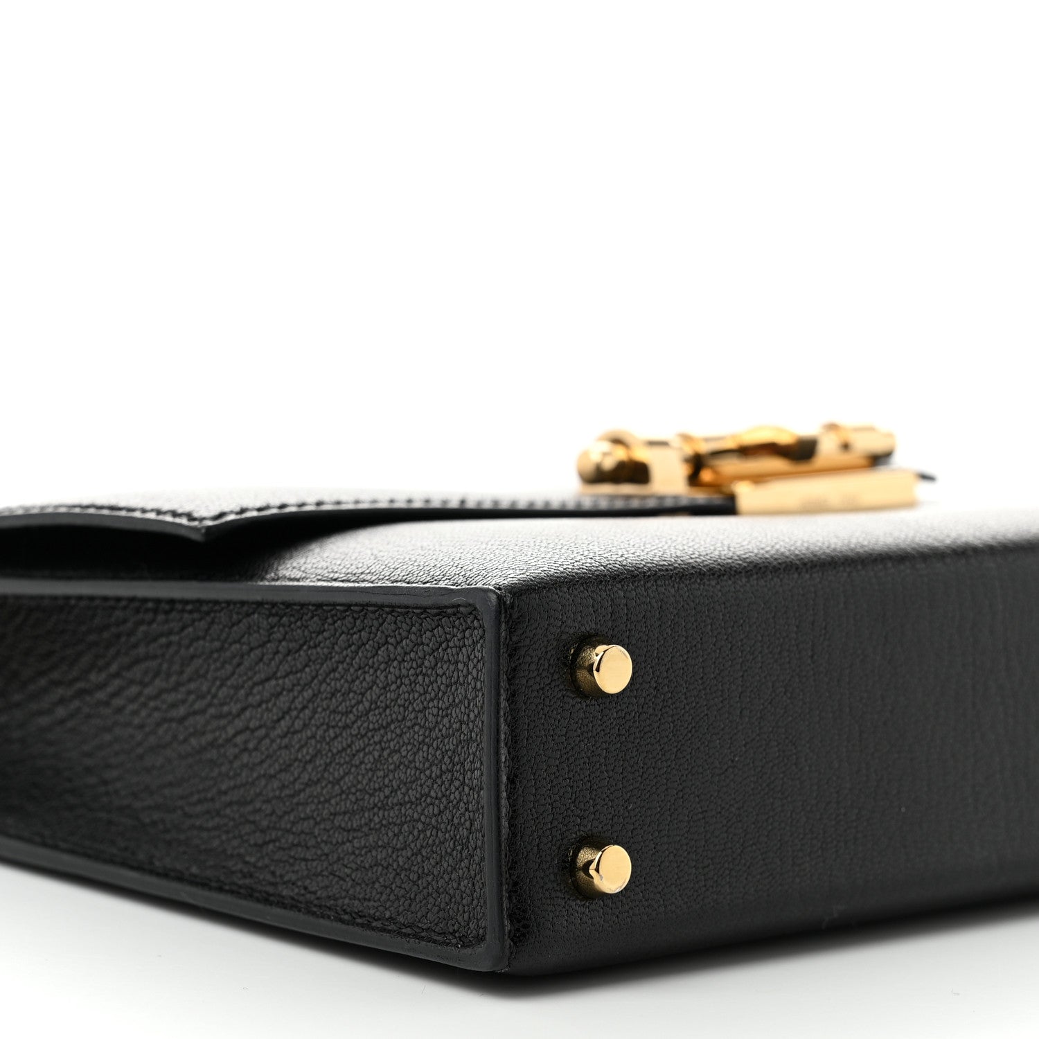 Hermes Chevre Chamkila Mini Verrou Chaine Bag Black Black 9 of 11