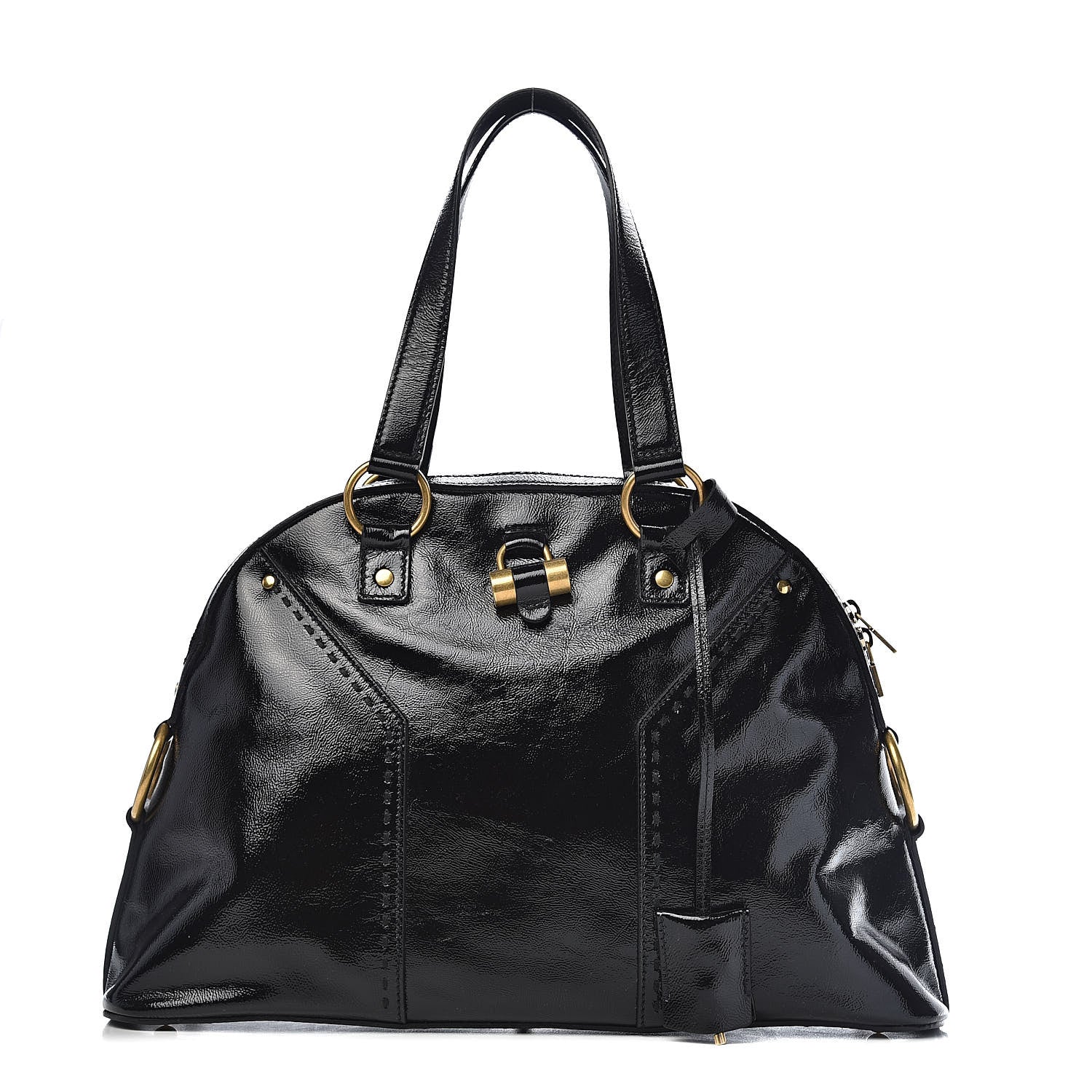 Saint Laurent Patent Large Muse Black 1 of 9