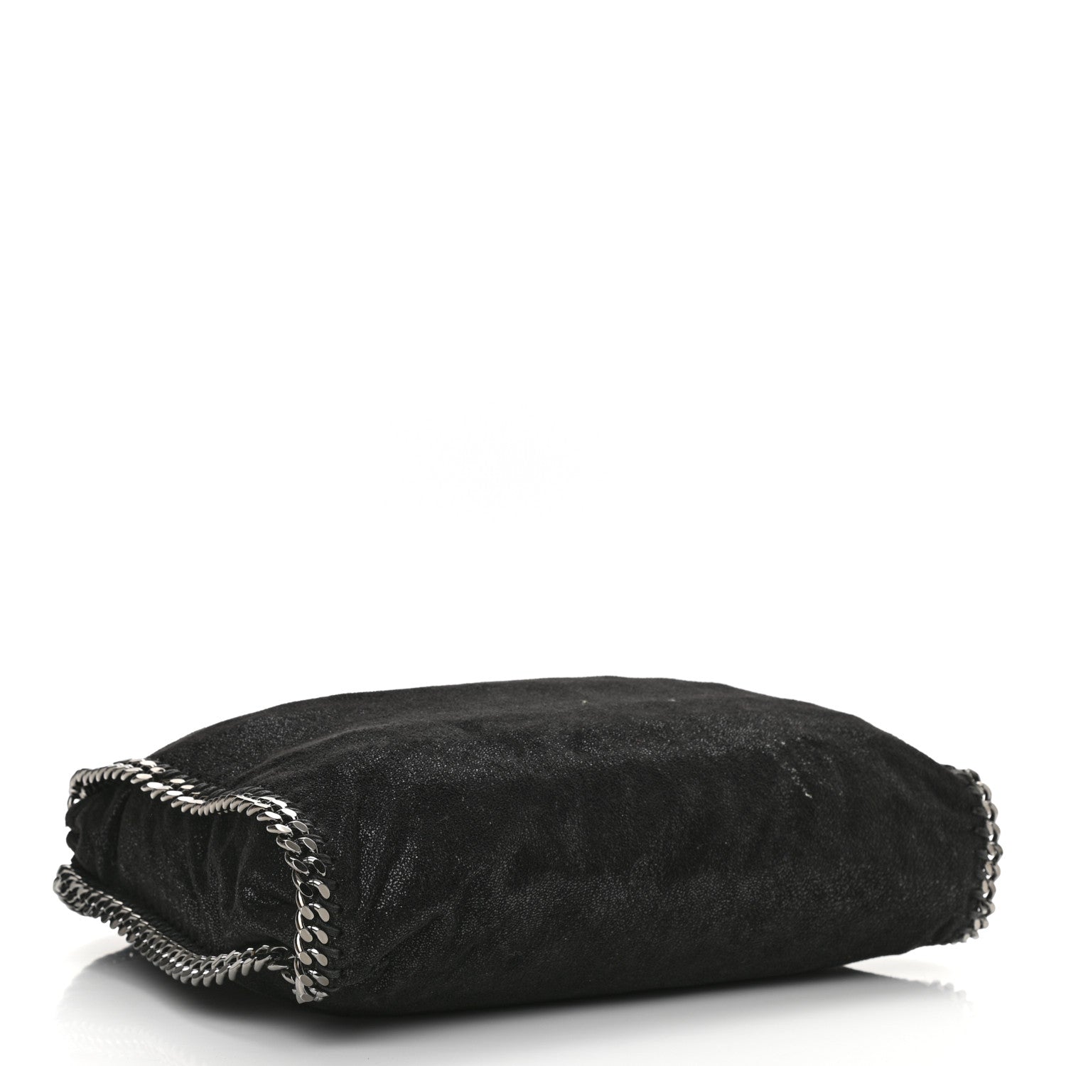 Stella McCartney Shaggy Deer Small Falabella Fold Over Tote Black 5 of 8