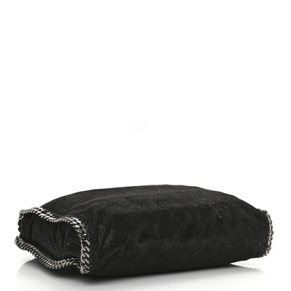 Stella McCartney Shaggy Deer Small Falabella Fold Over Tote Black 5 of 8
