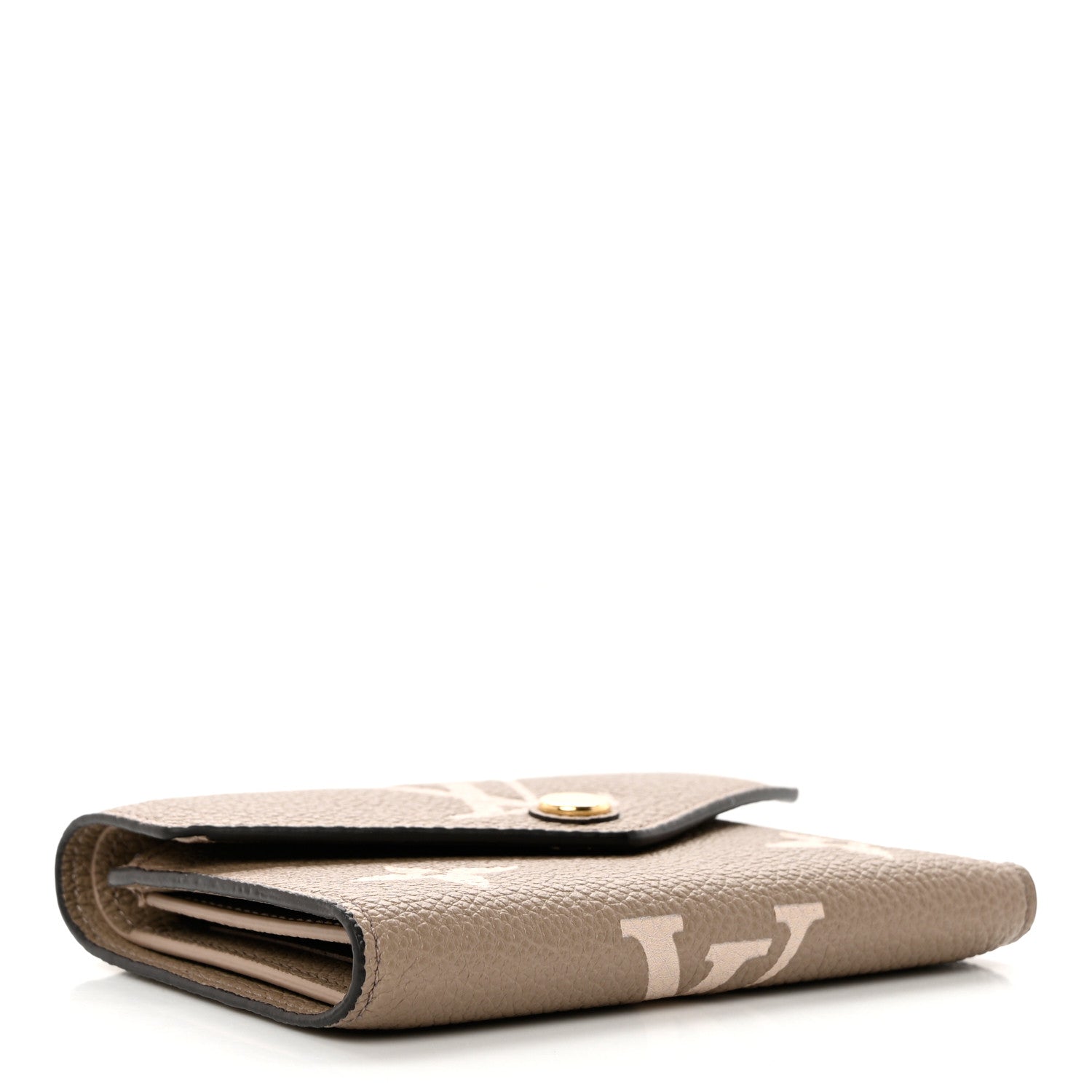 Louis Vuitton Empreinte Monogram Giant Victorine Wallet Tourterelle Creme 4 of 7