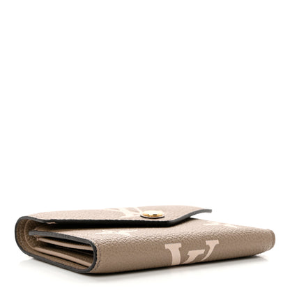 Louis Vuitton Empreinte Monogram Giant Victorine Wallet Tourterelle Creme 4 of 7