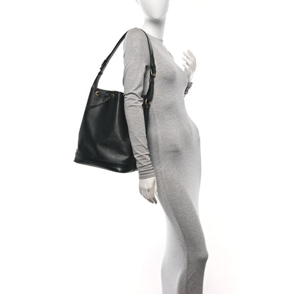 Louis Vuitton Epi Noe Black 2 of 9