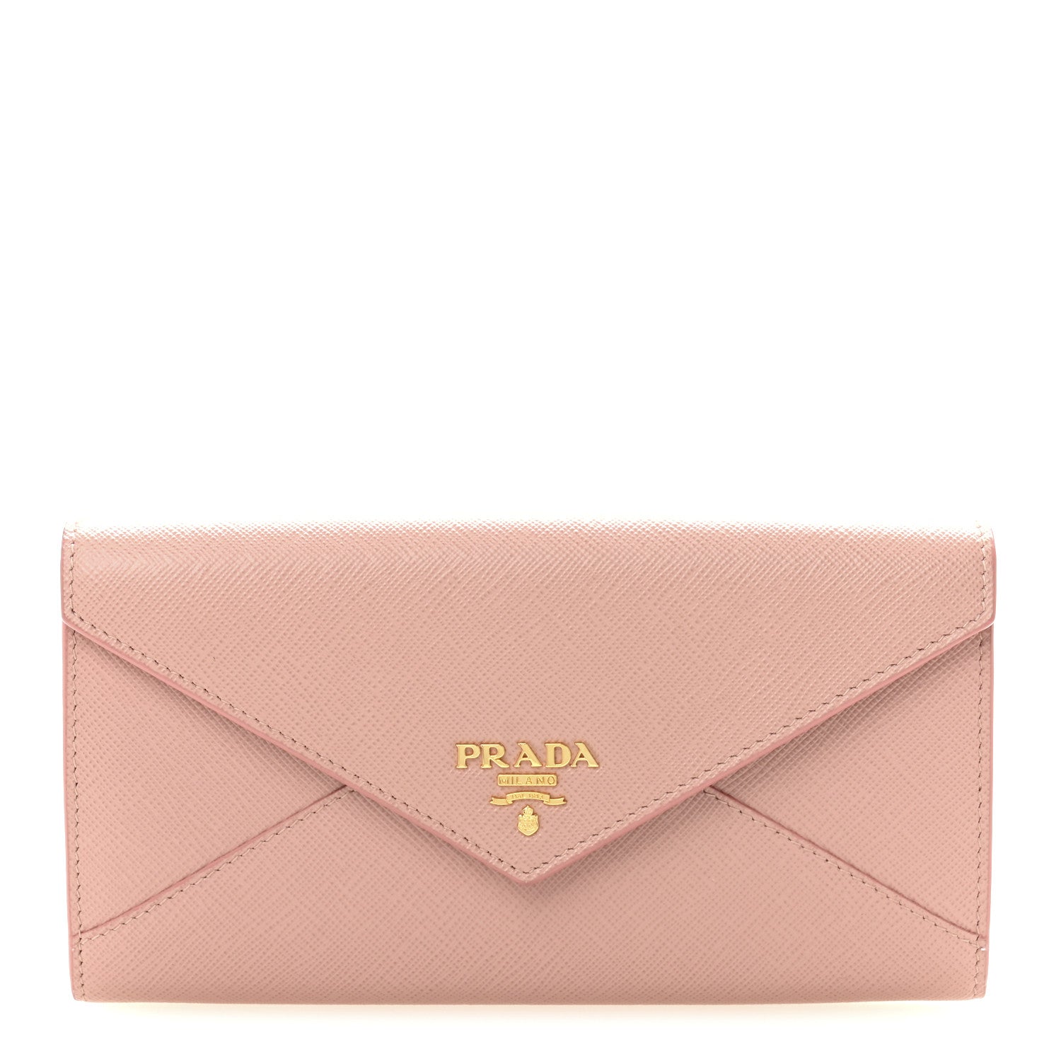 Prada Saffiano Envelope Wallet Orchidea 1 of 12