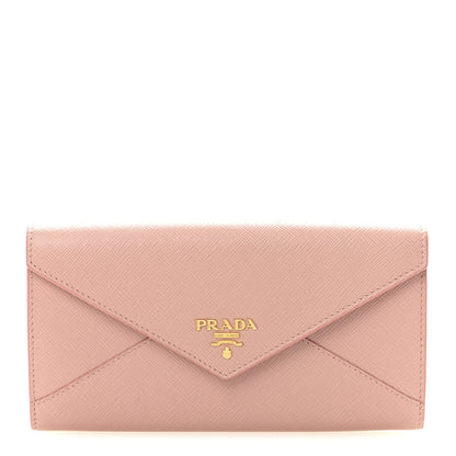 Prada Saffiano Envelope Wallet Orchidea 1 of 12