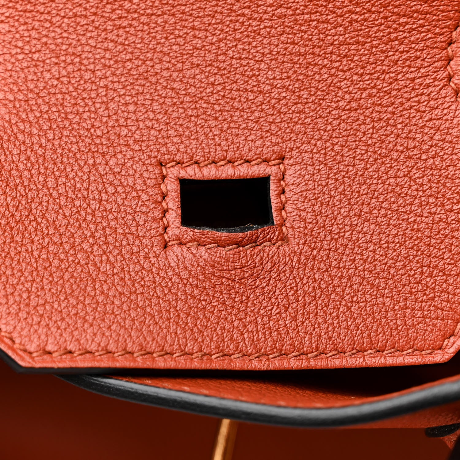 Hermes Evergrain Birkin 35 Cuivre 11 of 19