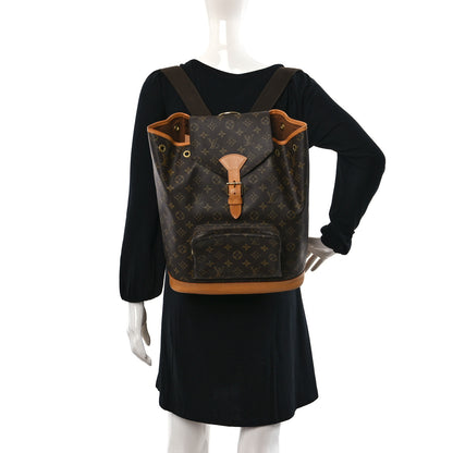 Louis Vuitton Monogram Montsouris GM Backpack 2 of 14