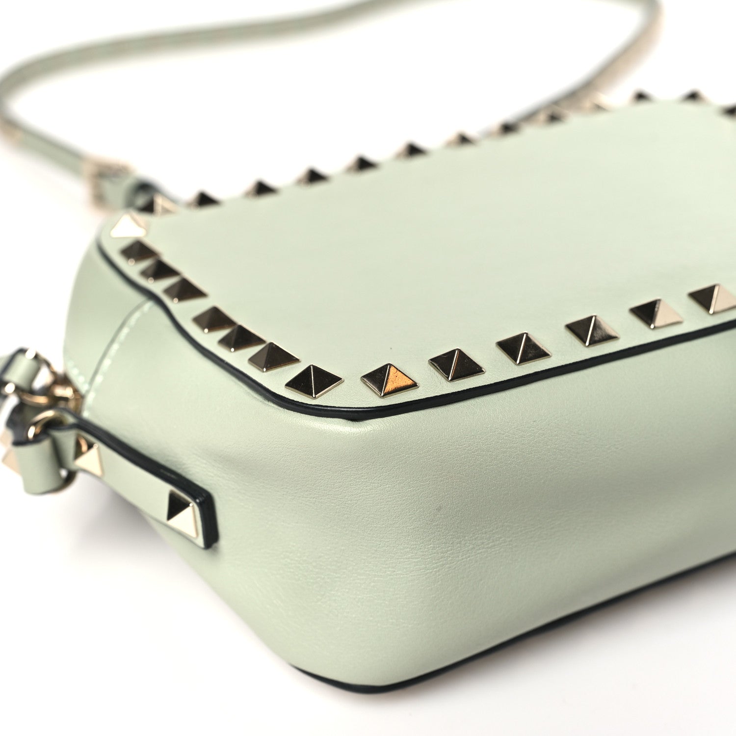 Valentino Garavani Calfskin Rockstud Camera Crossbody Bag 8 of 9