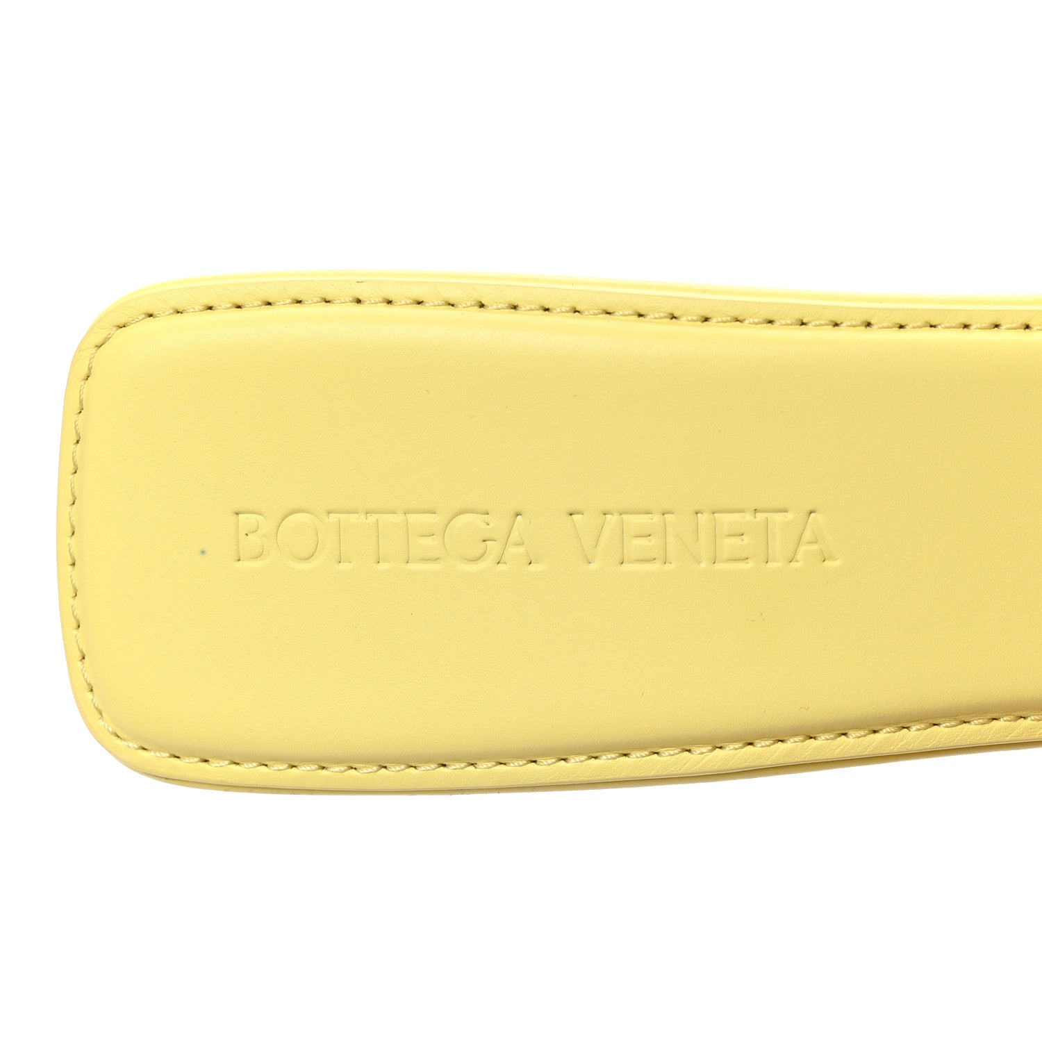 Bottega Veneta Vienna Calfskin The Band Mule Sandals 36 Lemonade 7 of 8