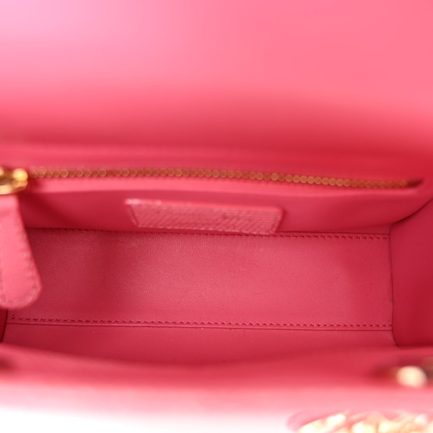 Christian Dior Lizard Mini Lady Dior Pink 5 of 11