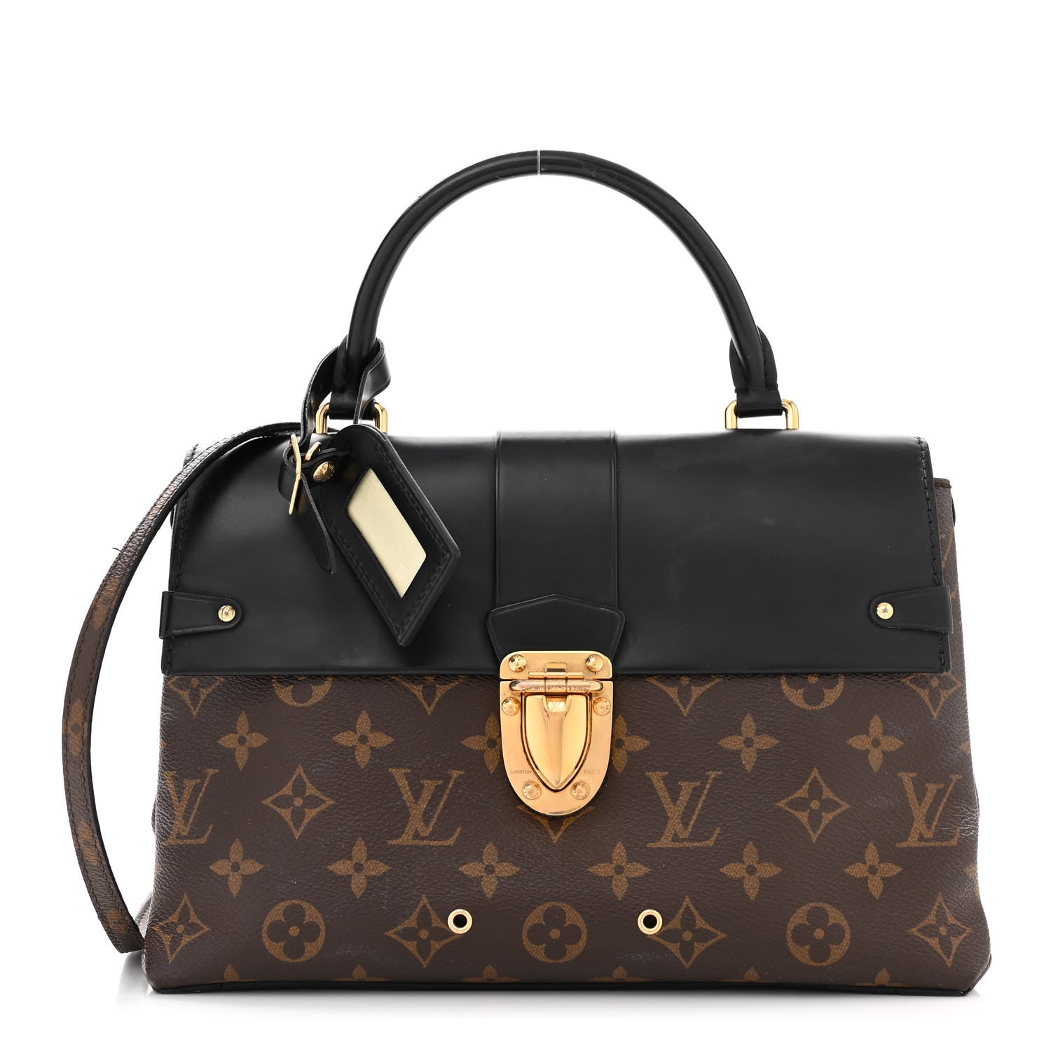 Louis Vuitton Monogram One Handle Flap Bag MM 1 of 12