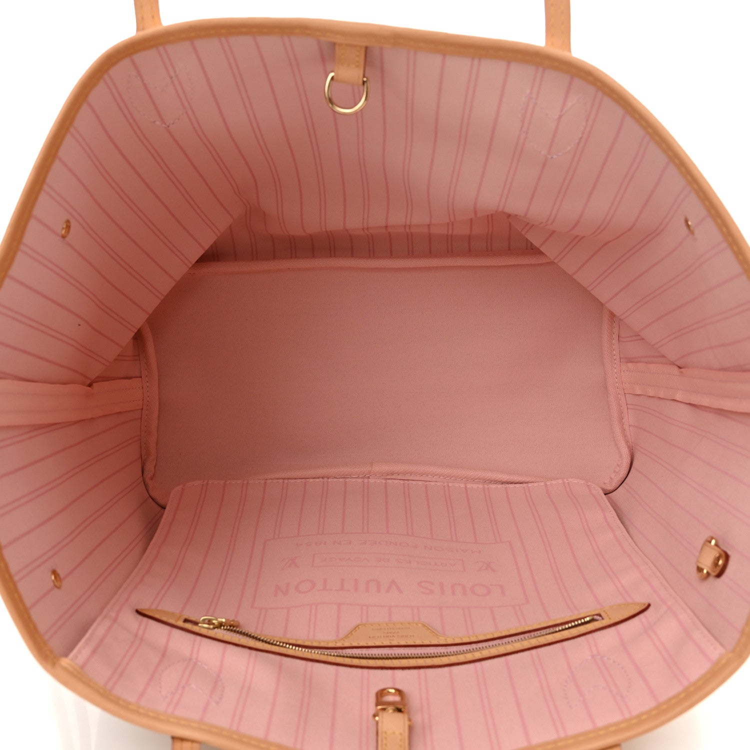 Louis Vuitton Damier Azur Neo Neverfull MM Rose Ballerine 6 of 12