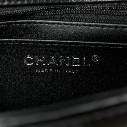 Chanel Lambskin Quilted Mini Top Handle Rectangular Flap So Black 6 of 11