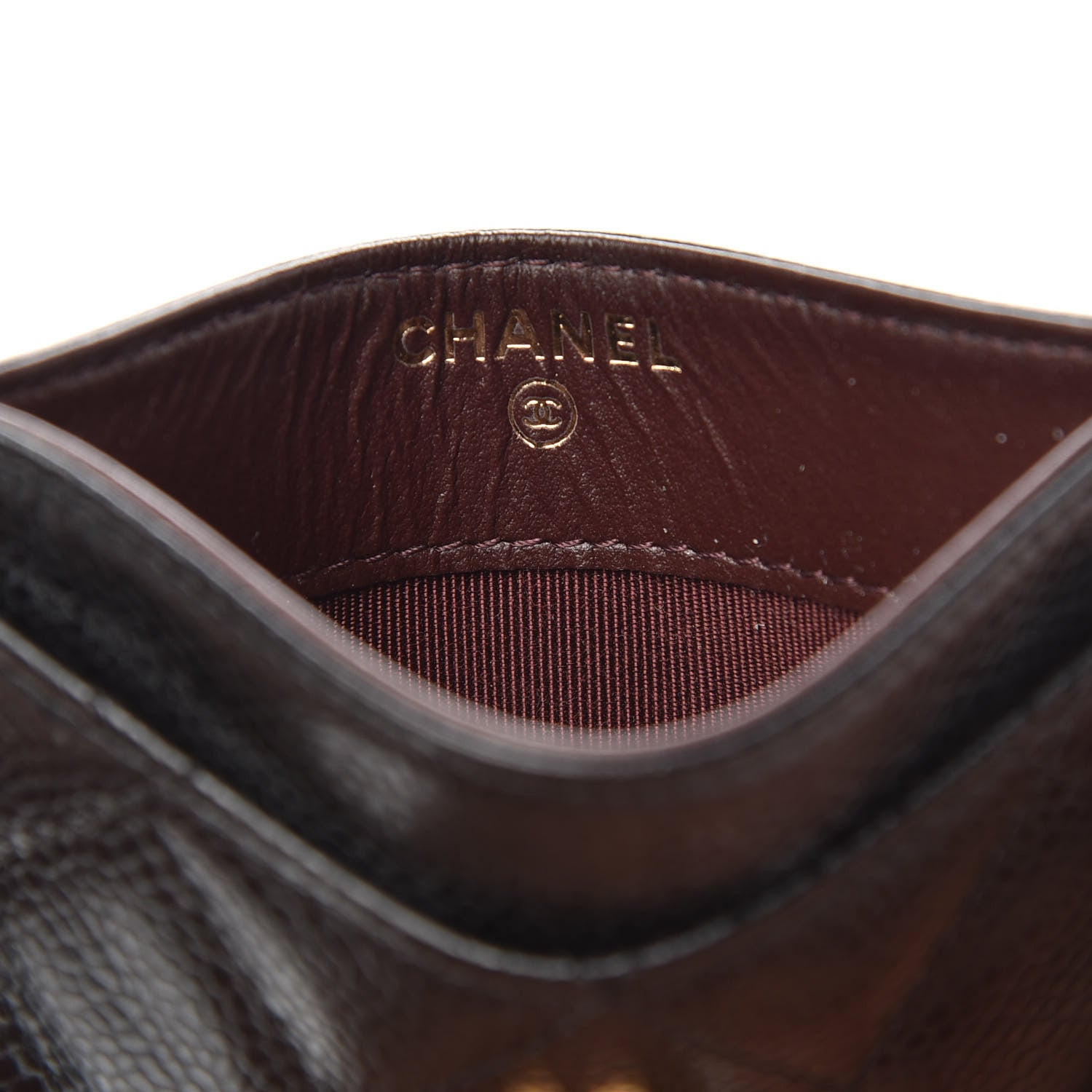 Chanel Caviar Quilted Card Holder Black 6 of 10