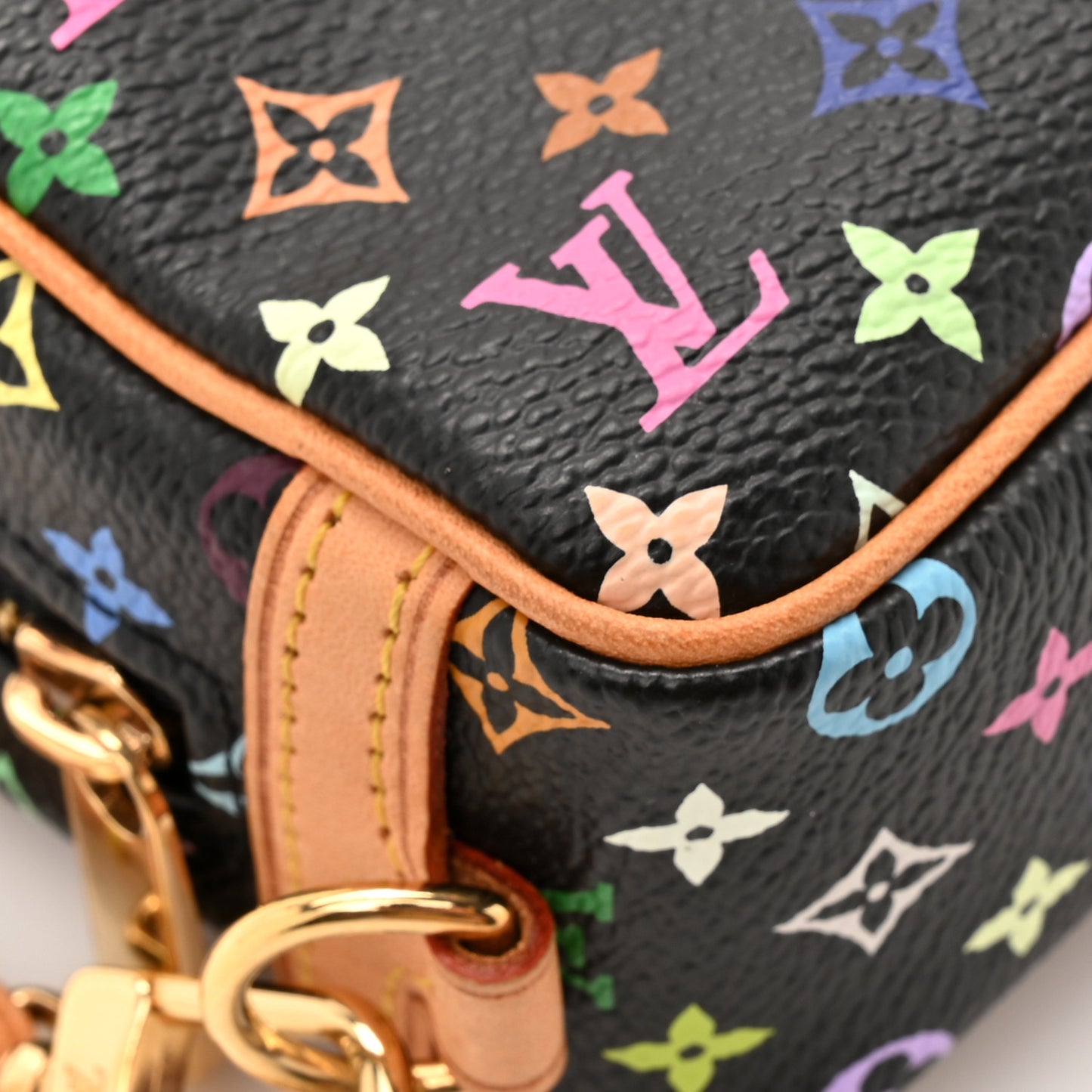 Monogram Multicolor Trousse Wapity Black