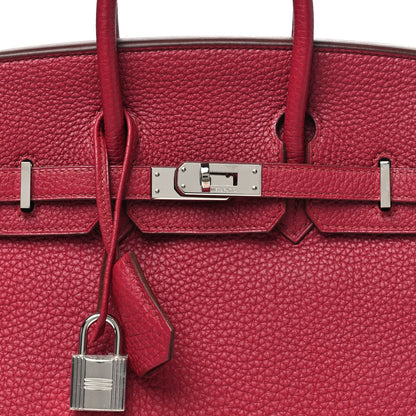 Hermes Togo Birkin 25 Rubis 8 of 11