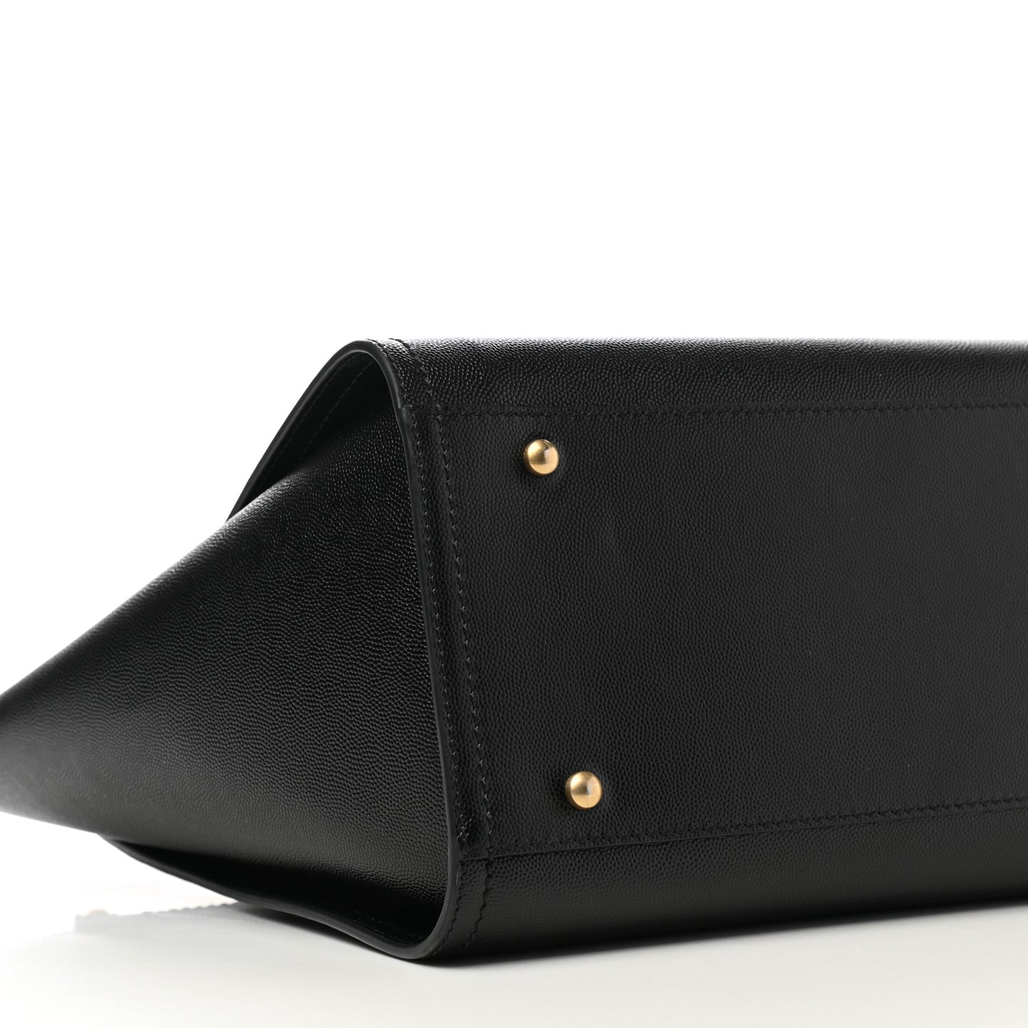 Caviar Small Studded Deauville Tote Black
