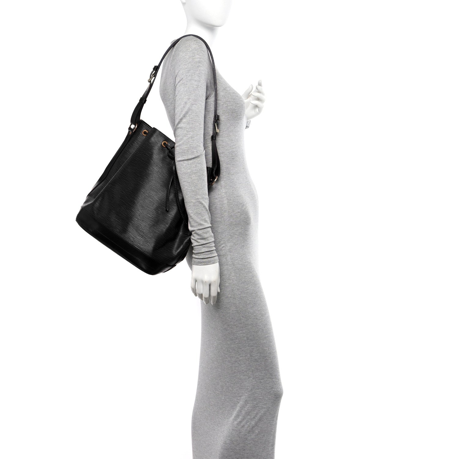 Louis Vuitton Epi Noe Black 2 of 9
