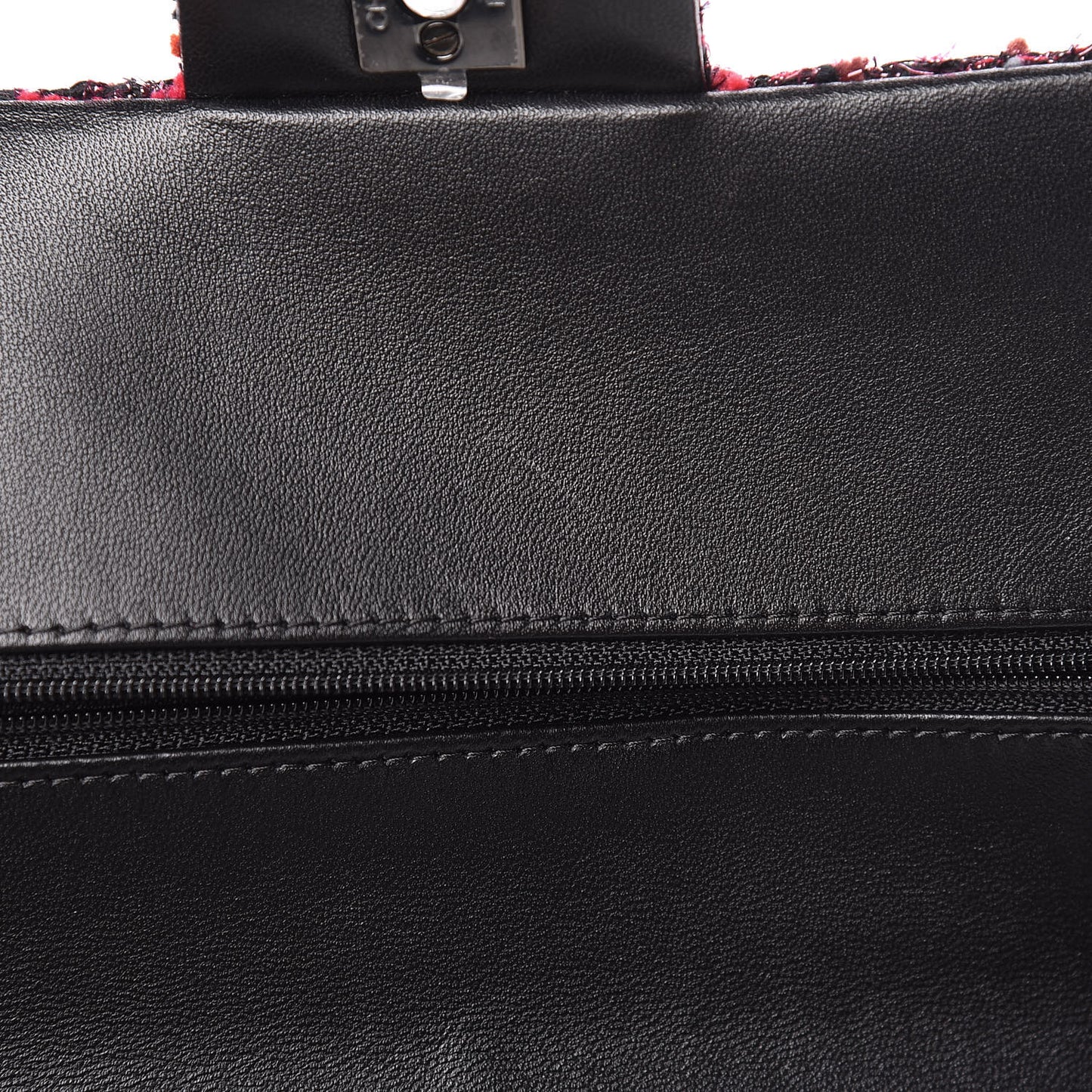 Tweed Quilted Medium Double Flap Multicolor