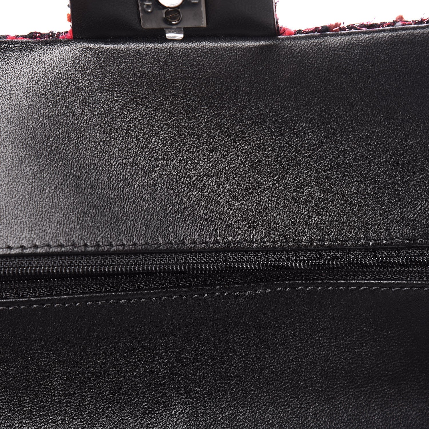 Chanel Tweed Quilted Medium Double Flap Multicolor 14 of 14