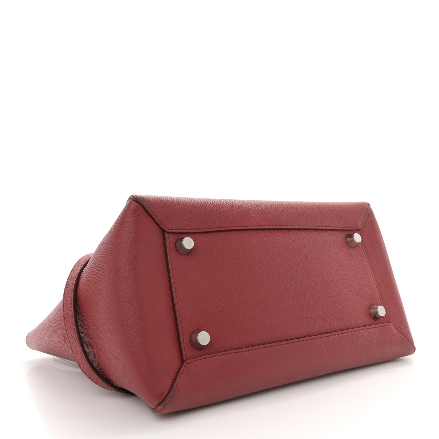 Grained Calfskin Mini Belt Bag Rust