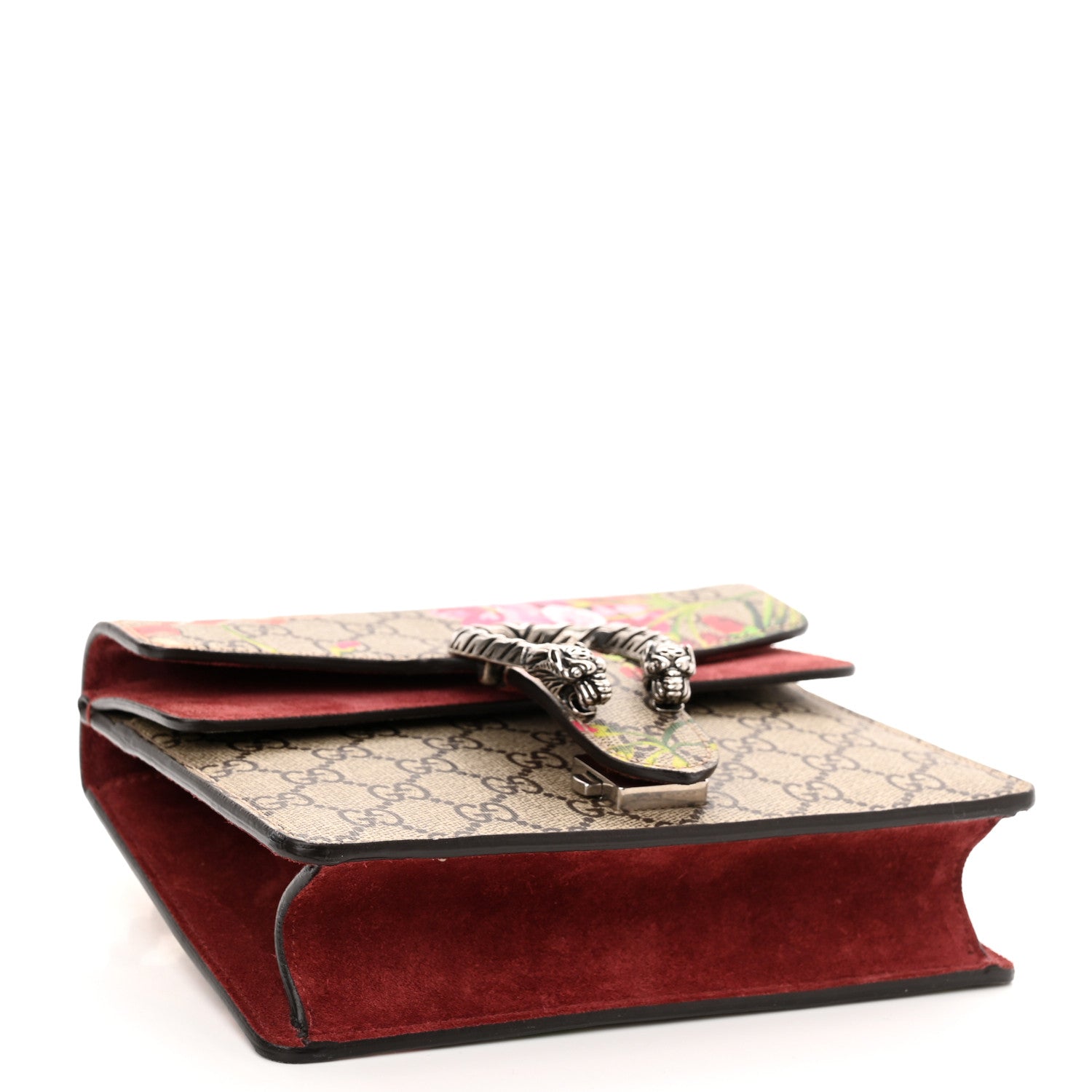 Gucci GG Supreme Monogram Blooms Mini Dionysus Shoulder Bag Beige Multicolor Dry Rose 4 of 10