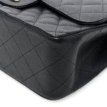 Chanel Caviar Quilted Jumbo Double Flap Black 10 of 10