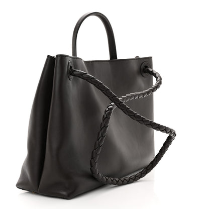Bottega Veneta Silky Calfskin Medium Andiamo Shoulder Bag Fondant 3 of 10