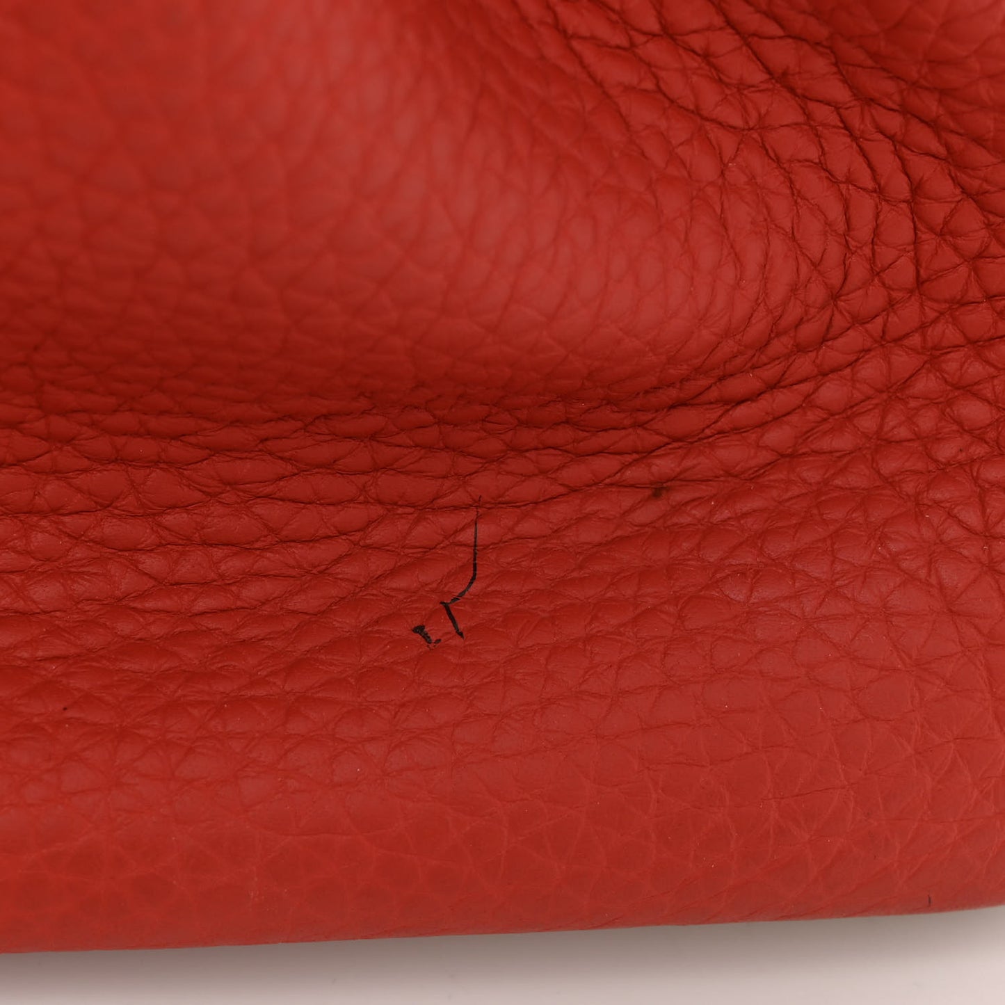 Taurillon Clemence Eclat Birkin 35 Sanguine White