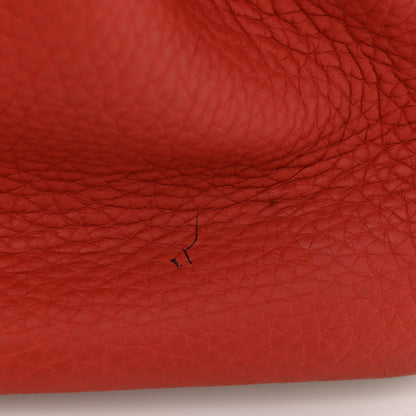 Hermes Taurillon Clemence Eclat Birkin 35 Sanguine White 16 of 18