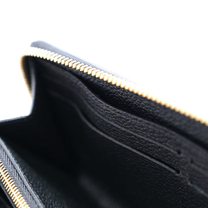 Louis Vuitton Empreinte Clemence Wallet Black 7 of 8