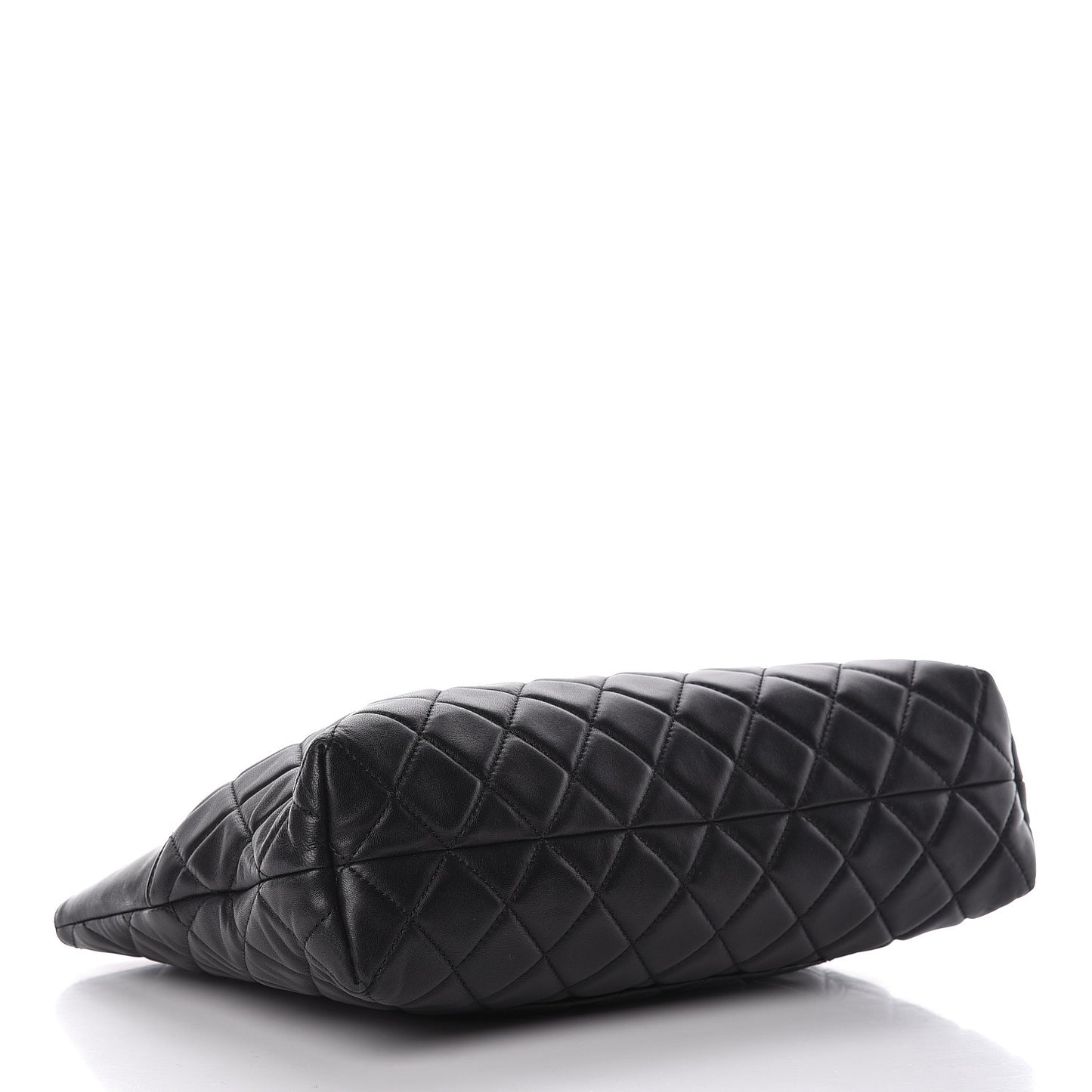 Lambskin Quilted Medium Urban Delight Tote Black