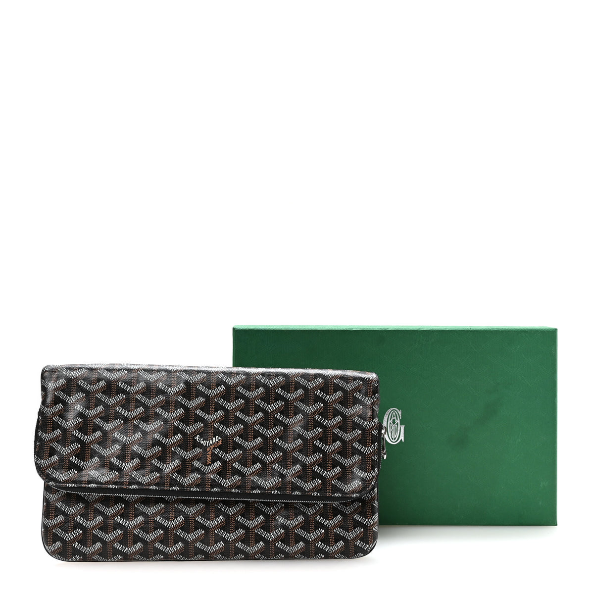 Goyard Goyardine Sainte Marie Soft Clutch Black 8 of 8
