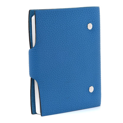 Hermes Togo Ulysse PM Notebook Cover Bleu Zanzibar 2 of 11