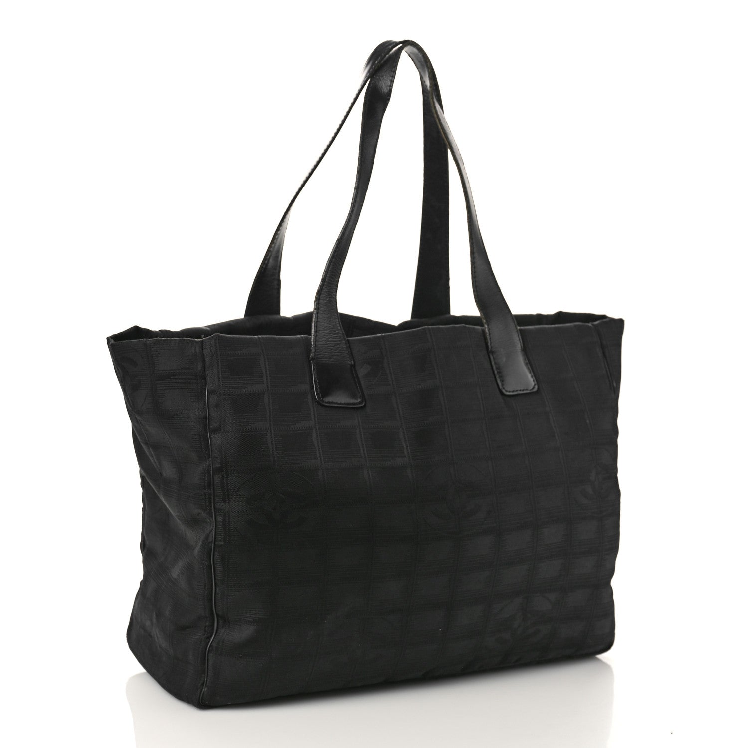 Chanel Nylon Medium Travel Tote Black 3 of 14