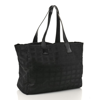 Chanel Nylon Medium Travel Tote Black 3 of 14