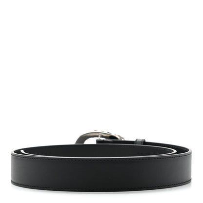 Gucci Moon Calfskin Crystal Dionysus 30mm Belt 80 32 Black Black Diamond 2 of 5