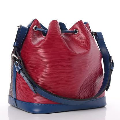Louis Vuitton Epi Tri-Color Petit Noe NM Quetsche Fuchsia Saphir 3 of 7