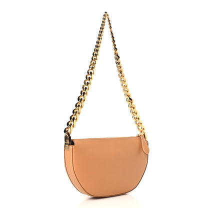 Burberry Calfskin Mini Olympia Chain Shoulder Bag Warm Sand 3 of 8