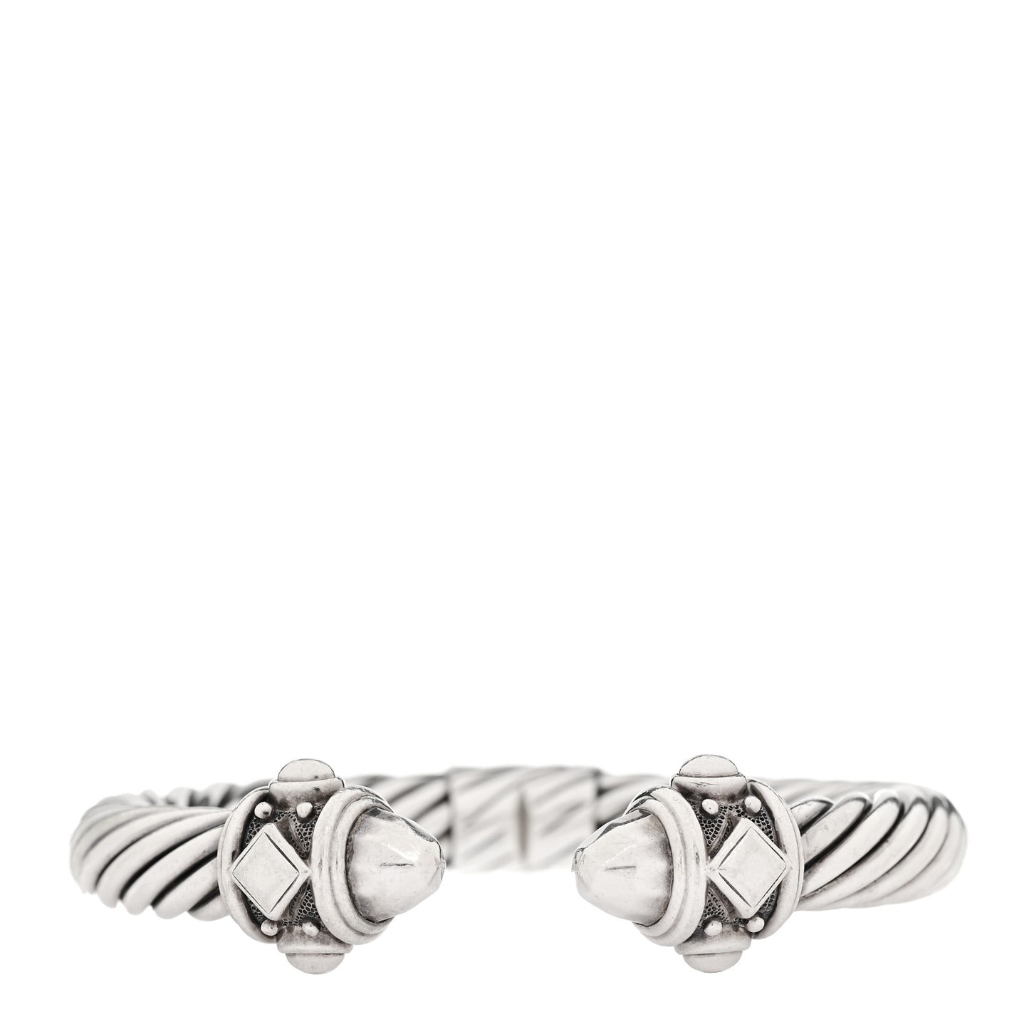 Sterling Silver 10mm Renaissance Cable Bracelet