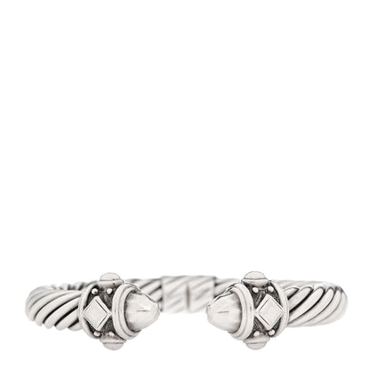 David Yurman Sterling Silver 10mm Renaissance Cable Bracelet 1 of 5